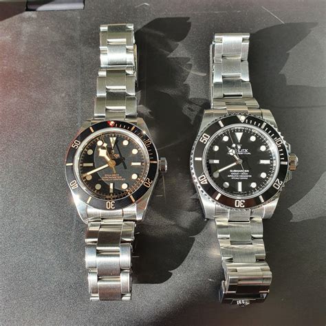 rolex submariner vs black bay 58